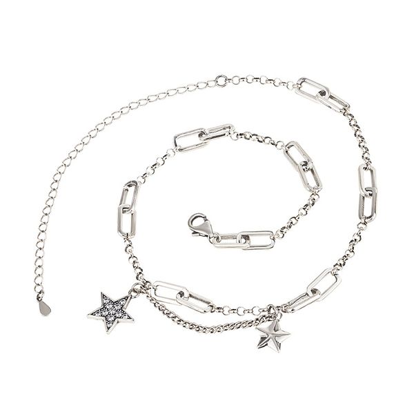 new choker studded with diamond clavicle silver necklace s925 sterling silver japanese and korean personality fashion temperament everything
new choker studded with diamond clavicle silver necklace s925 sterling silver japanese and korean personality fashion temperament everything