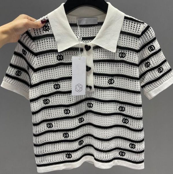 23ggss new women's knits tees sweater casual fashion knitwear hollow out short sleeve women designer knits t-shirt h123, White
23ggss new women's knits tees sweater casual fashion knitwear hollow out short sleeve women designer knits t-shirt h123, White