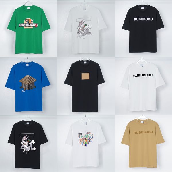 bu designer tees men's t-shirts summer print 100% cotton loose casual short sleeved t shirt for men and women tee polos oversized athle, White;black
bu designer tees men's t-shirts summer print 100% cotton loose casual short sleeved t shirt for men and women tee polos oversized athle, White;black