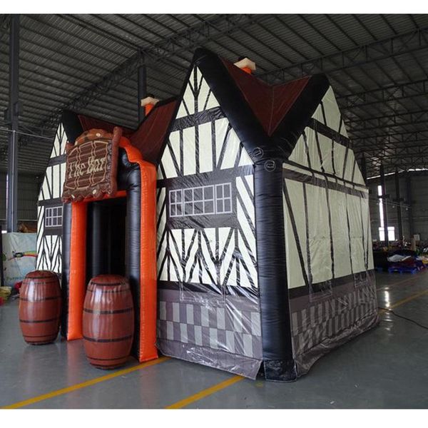 8x5m 10x6m traditional english local inflatable pub bar tent irish bars with casks full printing for party
8x5m 10x6m traditional english local inflatable pub bar tent irish bars with casks full printing for party
