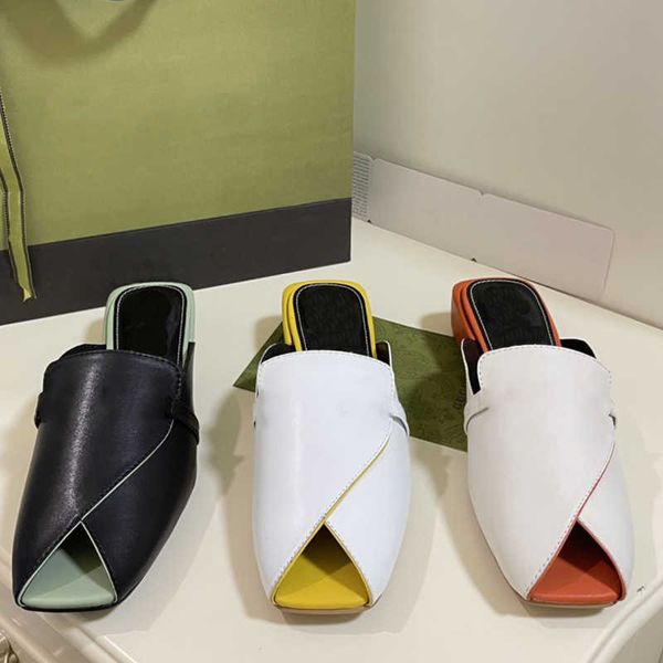 slippers 2023 design spring and summer new style square head open toe slippers women's horse rank buckle thick heel versatile lazy shoe, Black
slippers 2023 design spring and summer new style square head open toe slippers women's horse rank buckle thick heel versatile lazy shoe, Black