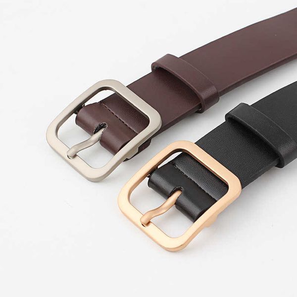 belts fashion pu leather belt for women square pin buckle belts ladies dress jeans strap girls waistband adjustable belts j230220, Black;brown
belts fashion pu leather belt for women square pin buckle belts ladies dress jeans strap girls waistband adjustable belts j230220, Black;brown