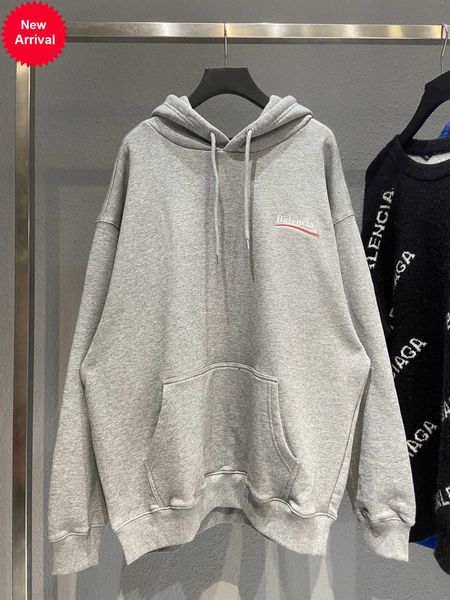 men's hoodie fashion hoody bal aga brand designer cotton letter embroidered terry loose grey texture leisure casual oversize 5o9o, Black
men's hoodie fashion hoody bal aga brand designer cotton letter embroidered terry loose grey texture leisure casual oversize 5o9o, Black