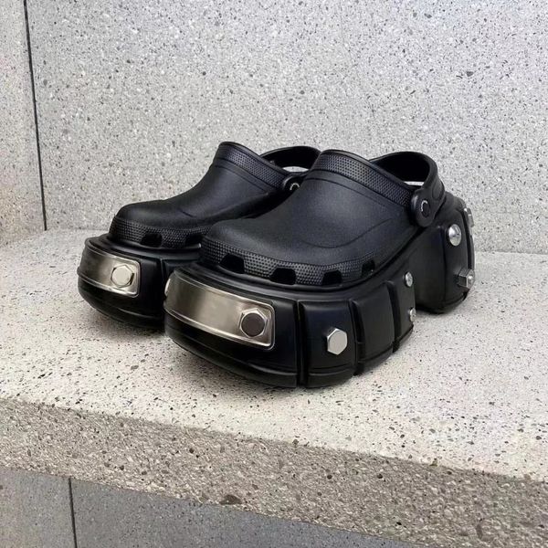 women men new look flat sandals slippers fashion triple s flip flops hardcroc beach pool slides sandals sports punk style rubber rivet slide, Blue;gray
women men new look flat sandals slippers fashion triple s flip flops hardcroc beach pool slides sandals sports punk style rubber rivet slide, Blue;gray