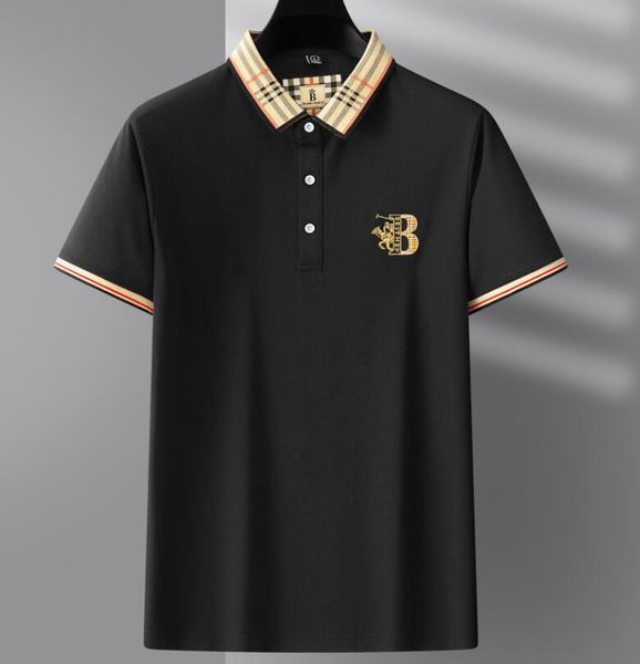 high end fashion polo shirt for men short sleeve classic polos shirts burb casual men t shirts men clothing fashion slim, White;black
high end fashion polo shirt for men short sleeve classic polos shirts burb casual men t shirts men clothing fashion slim, White;black