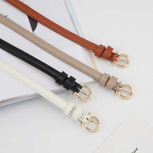 belts new fashion pu leather thin belt for kid designer metal buckle waist strap female jeans dress trouser decorative waistband j2302201, Black
belts new fashion pu leather thin belt for kid designer metal buckle waist strap female jeans dress trouser decorative waistband j2302201, Black