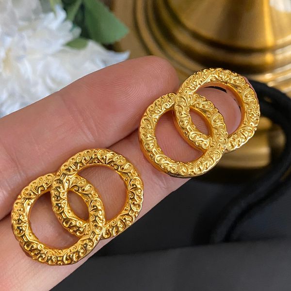 2023 gold stud earrings for lady women party wedding lovers gift engagement jewelry bride, Golden;silver
2023 gold stud earrings for lady women party wedding lovers gift engagement jewelry bride, Golden;silver