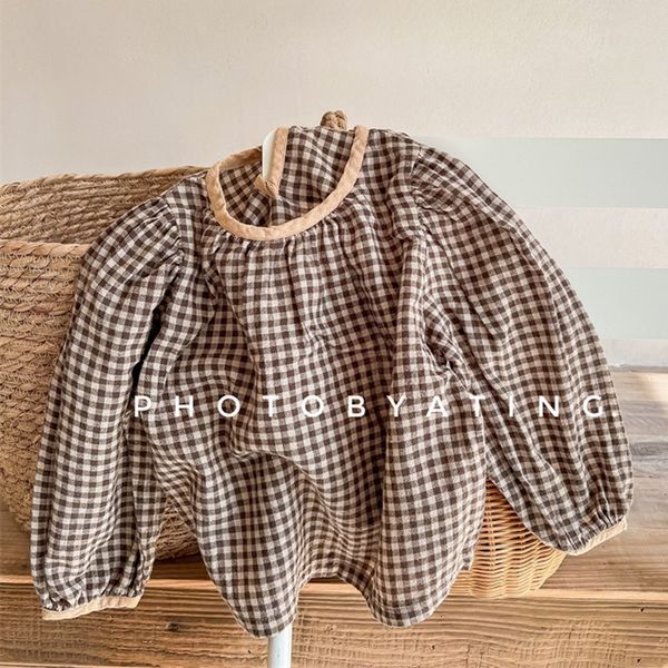 tshirts deer jonmi spring korean style baby girls plaid blouses puff sleeve children cotton linen shirts kids clothes 230220, Blue
tshirts deer jonmi spring korean style baby girls plaid blouses puff sleeve children cotton linen shirts kids clothes 230220, Blue