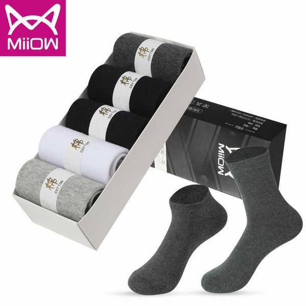 men's socks catman miiow5 double boxed men's medium tube all cotton business breathable and sweat absorbing, Black
men's socks catman miiow5 double boxed men's medium tube all cotton business breathable and sweat absorbing, Black