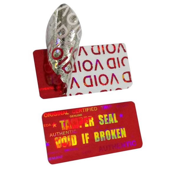 hologram tamper-proofing void sticker label warranty adhesive holographic sticker for one time use
hologram tamper-proofing void sticker label warranty adhesive holographic sticker for one time use