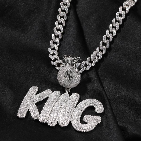 hip hop custom name necklace dollar symbol hook body letter stitching custom necklace for women men, Silver
hip hop custom name necklace dollar symbol hook body letter stitching custom necklace for women men, Silver