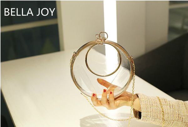 evening bags bella joy fashion acrylic circular lady's transparent dinner bag shoulder crossbody hand 230220
evening bags bella joy fashion acrylic circular lady's transparent dinner bag shoulder crossbody hand 230220