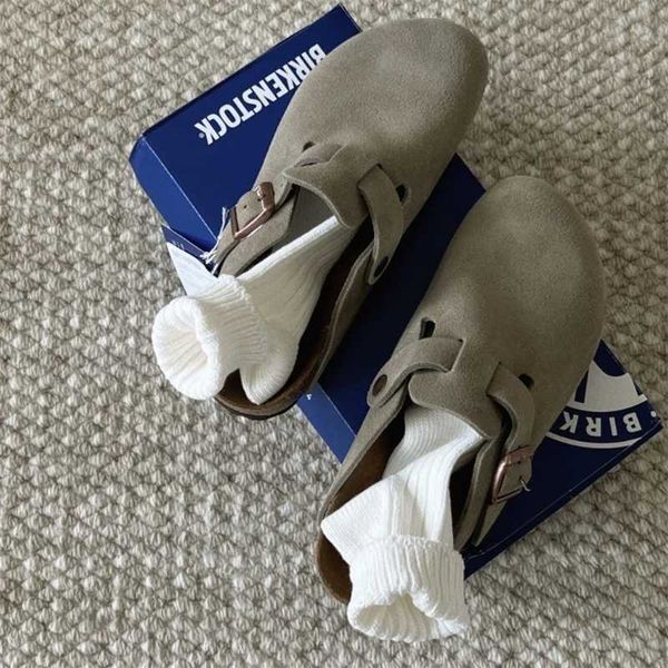 designer birkinstock slippers bucken shoes men's and women's same leather comfortable cork bottom flat pure cow leather insken cas, Black
designer birkinstock slippers bucken shoes men's and women's same leather comfortable cork bottom flat pure cow leather insken cas, Black
