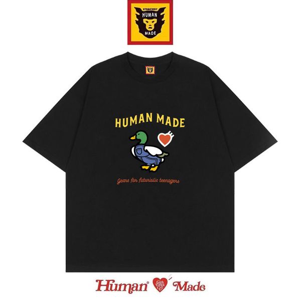 men's t-shirts human made japanese trendy brand fun printed short-sleeved men's and women's pure cotton loose lazy wind fashi, White;black
men's t-shirts human made japanese trendy brand fun printed short-sleeved men's and women's pure cotton loose lazy wind fashi, White;black