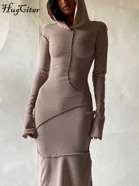 casual dresses hugcitar long sleeve hooded patchwork skinny maxi dress 2021 autumn winter women fashion streetwear casual outfits l230217, Black;gray
casual dresses hugcitar long sleeve hooded patchwork skinny maxi dress 2021 autumn winter women fashion streetwear casual outfits l230217, Black;gray