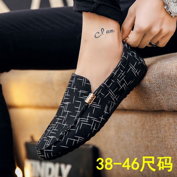 dress shoes brand fashion summer style soft moccasins men loafers leather shoes flats casual gommino driving 230220, Black
dress shoes brand fashion summer style soft moccasins men loafers leather shoes flats casual gommino driving 230220, Black