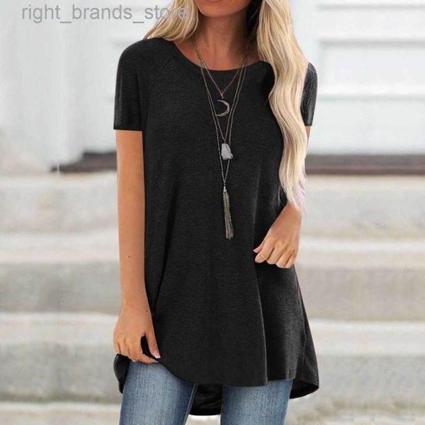 women's t-shirt women's t-shirt 5xl plus size tunic soild fashion long shirts round neck short sleeve casual blouses summer women, White
women's t-shirt women's t-shirt 5xl plus size tunic soild fashion long shirts round neck short sleeve casual blouses summer women, White
