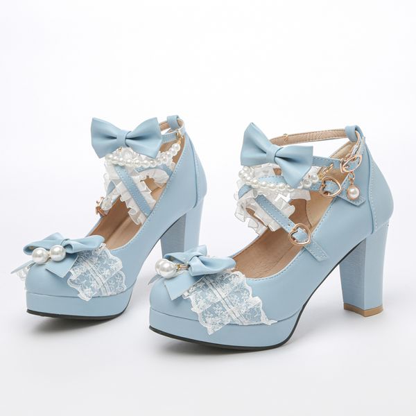 dress shoes cross strap women high heels mary jane pumps party wedding cosplay white pink black strawberry bow princess lolita 230220
dress shoes cross strap women high heels mary jane pumps party wedding cosplay white pink black strawberry bow princess lolita 230220