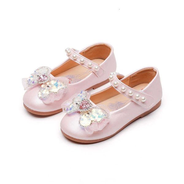 kale girls' rhinestone princess small leather shoes 2023 spring and autumn student pearl single shoes medium and large bow chil1en', Black
kale girls' rhinestone princess small leather shoes 2023 spring and autumn student pearl single shoes medium and large bow chil1en', Black