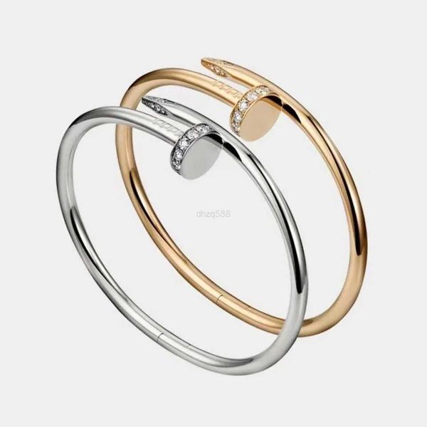 nail bracelet designer gold and silver cuff bracelet classic diamond bracelet ladies and men love wedding jewelry gifts, Black
nail bracelet designer gold and silver cuff bracelet classic diamond bracelet ladies and men love wedding jewelry gifts, Black