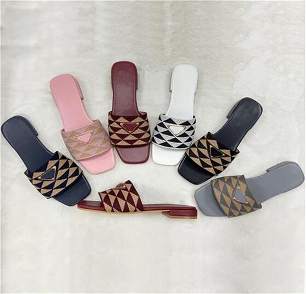 embroidered luxury fabric summer slides rubbers slippers low heel shoes fashion designers classics metallic slide sandals beach slippers for, Black
embroidered luxury fabric summer slides rubbers slippers low heel shoes fashion designers classics metallic slide sandals beach slippers for, Black