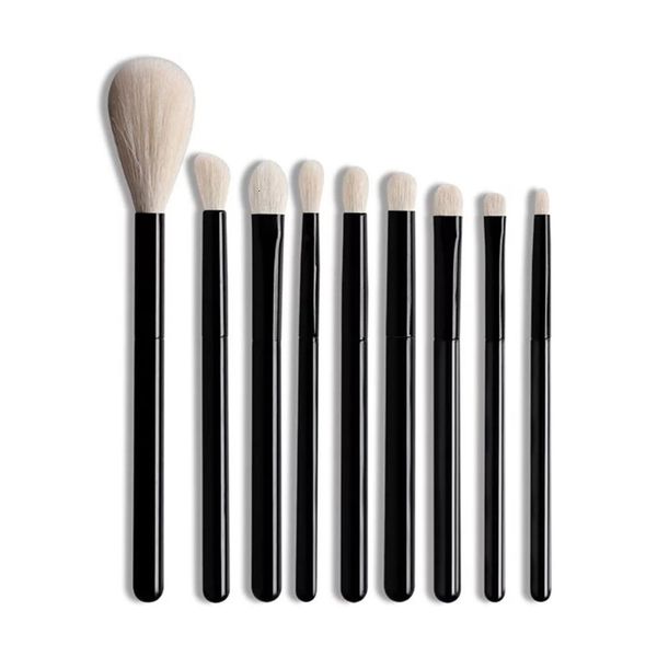 makeup tools ovw 9pcs white goat hair eye shadow blending brushes set highlight blusher black handle portable travel crease shader 230217
makeup tools ovw 9pcs white goat hair eye shadow blending brushes set highlight blusher black handle portable travel crease shader 230217