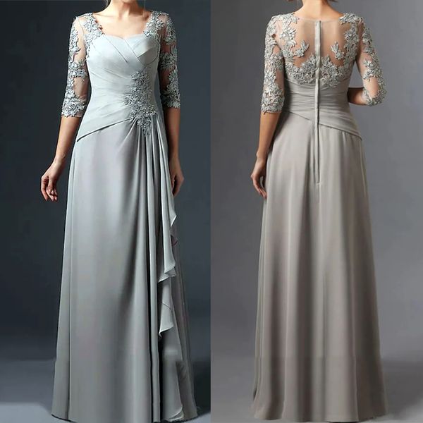 elegant long mother of the bride dresses hlaf sleeves lace applique pleats a-line plus size wedding guest gowns sweetheart neck groom mom fo, Black;red
elegant long mother of the bride dresses hlaf sleeves lace applique pleats a-line plus size wedding guest gowns sweetheart neck groom mom fo, Black;red