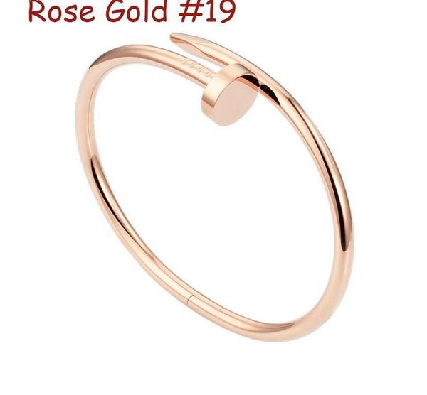classic bangles designer gold silver nail bracelet cuff fashion bangle diamond bracelets womens mens wedding party love jewelry gift, Black
classic bangles designer gold silver nail bracelet cuff fashion bangle diamond bracelets womens mens wedding party love jewelry gift, Black