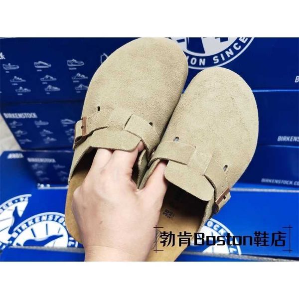 designer birkinstock slippers lazy shoes boken khaki light brown leather sanded comfortable cork bottom flat boken baotou semi-slipper shoes, Black
designer birkinstock slippers lazy shoes boken khaki light brown leather sanded comfortable cork bottom flat boken baotou semi-slipper shoes, Black