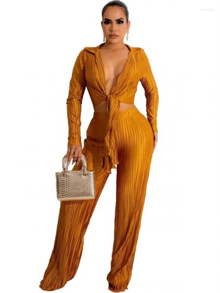women's two piece pants fashion pleated set for women crop long sleeve and straight suits street casual lady matching sets 2023, White
women's two piece pants fashion pleated set for women crop long sleeve and straight suits street casual lady matching sets 2023, White