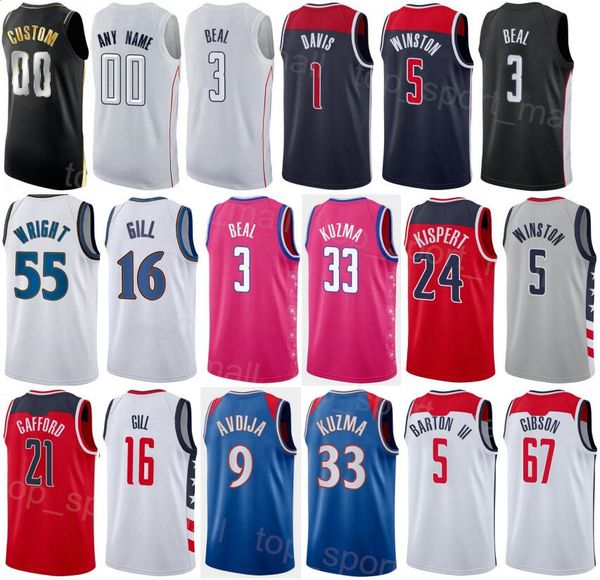 men woman print basketball kyle kuzma jerseys 33 johnny davis 1 will barton 5 taj gibson 67 goodwin 7 delon wright 55 anthony gill 16 kendri, Black;red
men woman print basketball kyle kuzma jerseys 33 johnny davis 1 will barton 5 taj gibson 67 goodwin 7 delon wright 55 anthony gill 16 kendri, Black;red