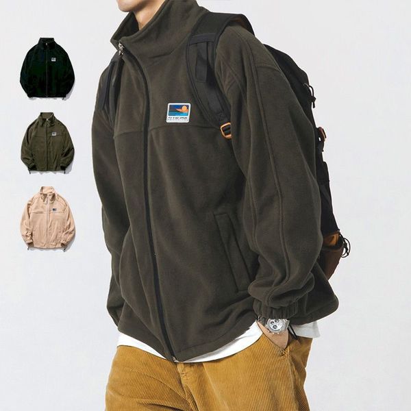 men s jackets fonekie japanese lamb wool coat plus velvet thickening for men autumn winter couples stand up collar polar fleece jacket 23021, Black;brown
men s jackets fonekie japanese lamb wool coat plus velvet thickening for men autumn winter couples stand up collar polar fleece jacket 23021, Black;brown