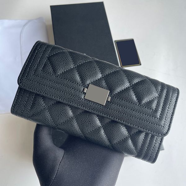 womens classic mini flap quilted long wallet bags bifold black caviar letaher lambskin gold/silver metal hardware card holder multi pochette, Red;black
womens classic mini flap quilted long wallet bags bifold black caviar letaher lambskin gold/silver metal hardware card holder multi pochette, Red;black