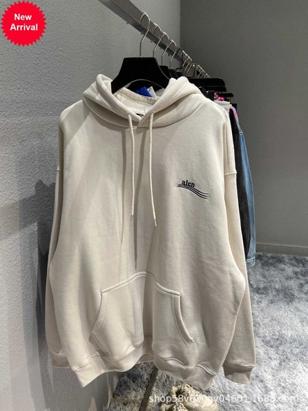 men's hoodie fashion hoody bal aga brand designer cotton letter embroidered plush classic loose ins men sweaters leisure casual oversiz, Black
men's hoodie fashion hoody bal aga brand designer cotton letter embroidered plush classic loose ins men sweaters leisure casual oversiz, Black