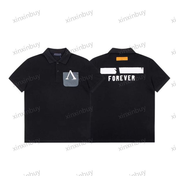xinxinbuy men designer tee t shirt 23ss paris letter forever pocket label short sleeve cotton women white black gray xs-xl, Black;brown
xinxinbuy men designer tee t shirt 23ss paris letter forever pocket label short sleeve cotton women white black gray xs-xl, Black;brown