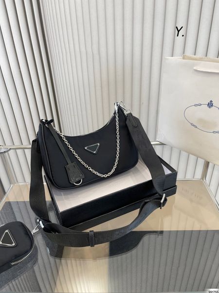 luxury designer bag womens purse nylon crossbody shoulder bags classic ladies black prd handbags clutch tote messenger shopping purses 2pcs
luxury designer bag womens purse nylon crossbody shoulder bags classic ladies black prd handbags clutch tote messenger shopping purses 2pcs