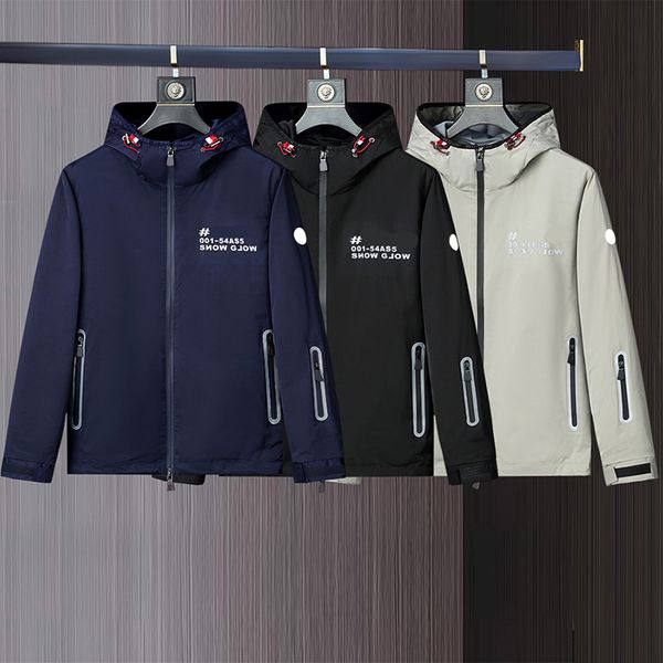 mens jackets designer bomber men's clothing zipper pocket coats embroidered badge hooded outerwear fashion brand size, Black
mens jackets designer bomber men's clothing zipper pocket coats embroidered badge hooded outerwear fashion brand size, Black