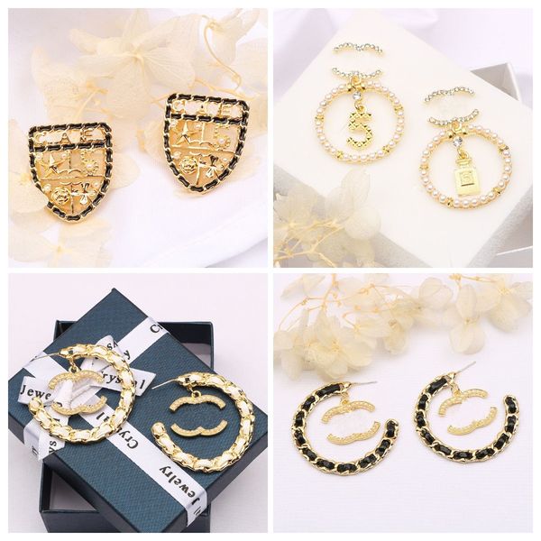 luxury womens 18k gold plated designer ear stud earrings brand designers geometry letters women imitation pearl earring wedding party jewerl, Golden;silver
luxury womens 18k gold plated designer ear stud earrings brand designers geometry letters women imitation pearl earring wedding party jewerl, Golden;silver