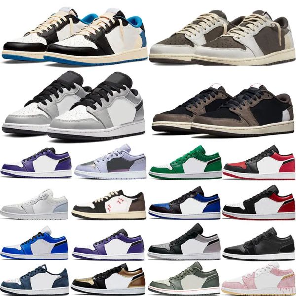 jumpman 1 low 1s woman man basketball shoes travis reverse dark mocha bleached coral inside out bred toe white unc wolf grey mens trainers m
jumpman 1 low 1s woman man basketball shoes travis reverse dark mocha bleached coral inside out bred toe white unc wolf grey mens trainers m