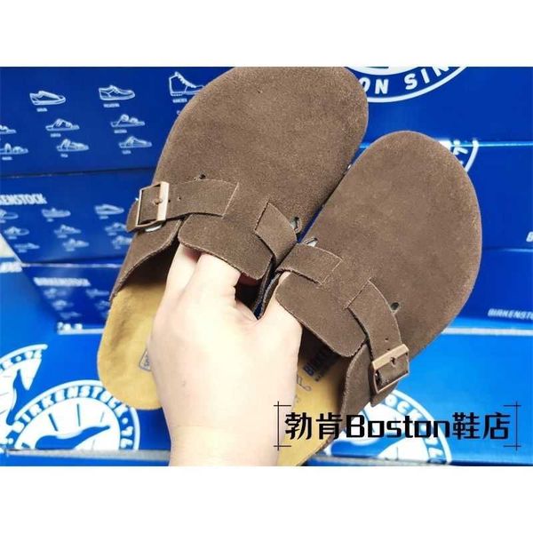 designer birkinstock slippers lazy shoes boken coffee scrub suede leather bag head cork boken flat heel casual bag head half slippers, Black
designer birkinstock slippers lazy shoes boken coffee scrub suede leather bag head cork boken flat heel casual bag head half slippers, Black