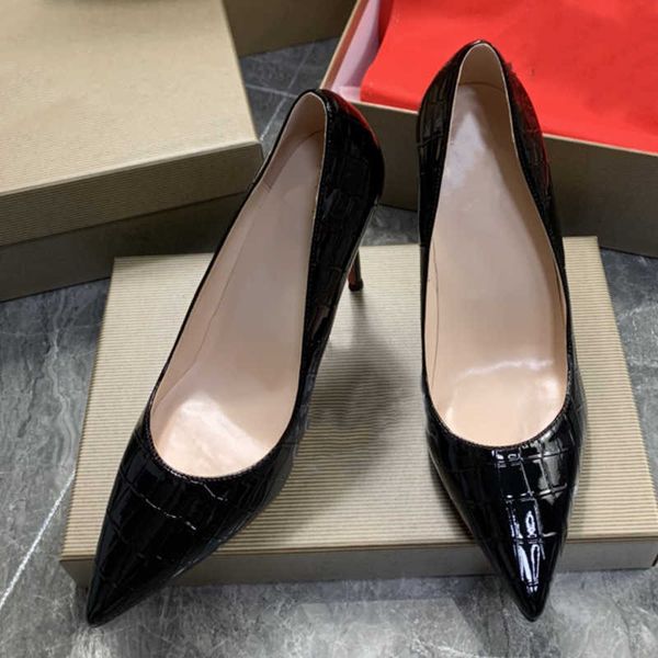 2023 design autumn and winter new pointy shallow hollow single shoes versatile side air back strap thin heel high heels women, Black
2023 design autumn and winter new pointy shallow hollow single shoes versatile side air back strap thin heel high heels women, Black