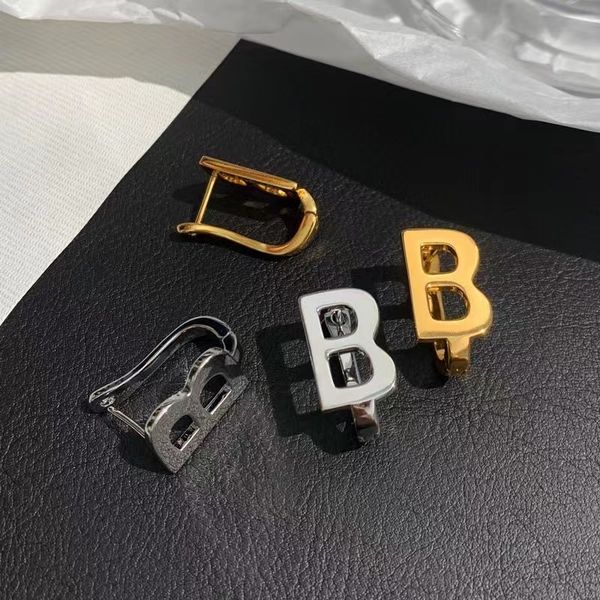 fashion simple letter b earrings women ear clip ears studs golden silver rose earring designer luxury jewelry for woman
fashion simple letter b earrings women ear clip ears studs golden silver rose earring designer luxury jewelry for woman