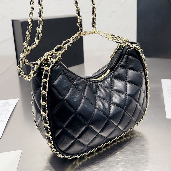 hobo clutch with chain half moon shoulder bag france luxury brand c lambskin leather quilted mini designer women crossbody handbag lady chai
hobo clutch with chain half moon shoulder bag france luxury brand c lambskin leather quilted mini designer women crossbody handbag lady chai