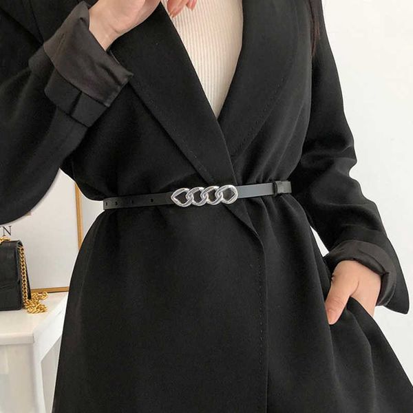 belts fashion pu leather thin belt for women metal chain buckle waist strap designer female trouser dress coat decoration waistband j230220, Black;brown
belts fashion pu leather thin belt for women metal chain buckle waist strap designer female trouser dress coat decoration waistband j230220, Black;brown