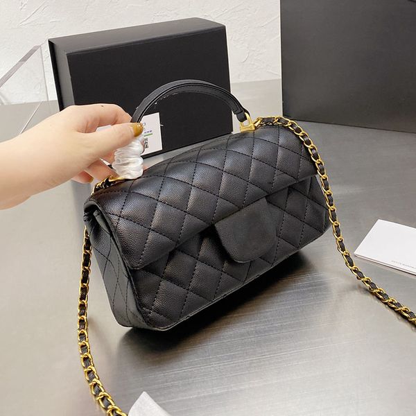 metallic caviar bags quilted mini handle rectangular flap gold metal matelasse chains crossbody shoulder luxury designer handbags 20c
metallic caviar bags quilted mini handle rectangular flap gold metal matelasse chains crossbody shoulder luxury designer handbags 20c