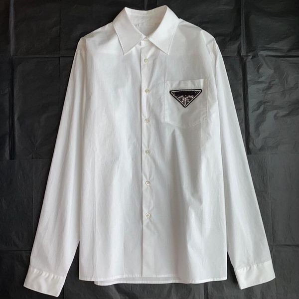 2023 spring mens casual shirts designer long t-shirts with letters badge men women tee shirts summer black white clothing, White;black
2023 spring mens casual shirts designer long t-shirts with letters badge men women tee shirts summer black white clothing, White;black