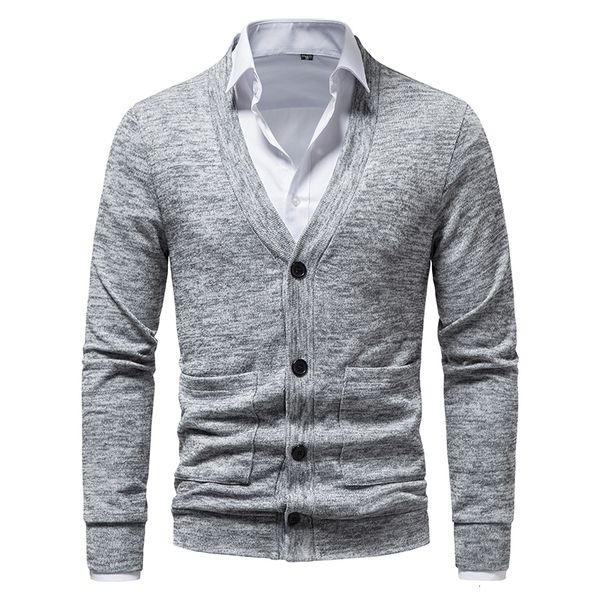men s sweaters spring autumn cardigan v neck knitted coats solid color s casual jacket slim knitwear 230217, White;black
men s sweaters spring autumn cardigan v neck knitted coats solid color s casual jacket slim knitwear 230217, White;black