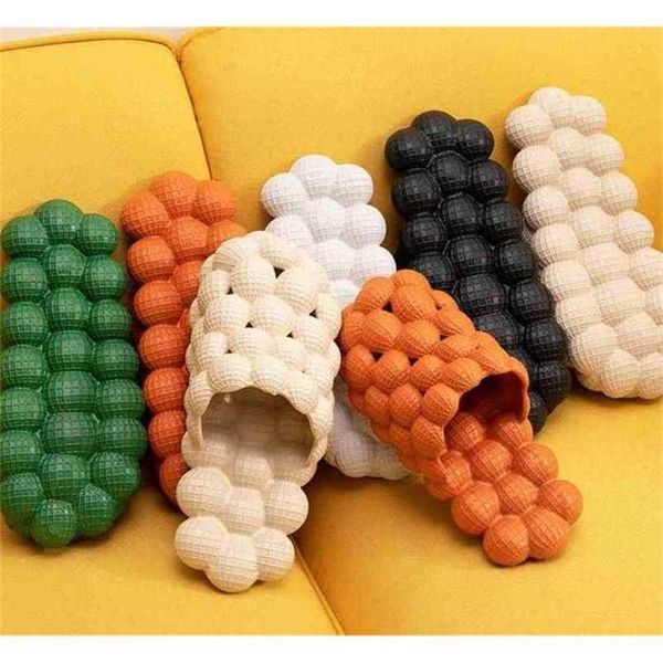 summer women slippers new personality bubble fashion slippers home massage bottom women's sandals 2021 men slides h220409vhcl, Black
summer women slippers new personality bubble fashion slippers home massage bottom women's sandals 2021 men slides h220409vhcl, Black