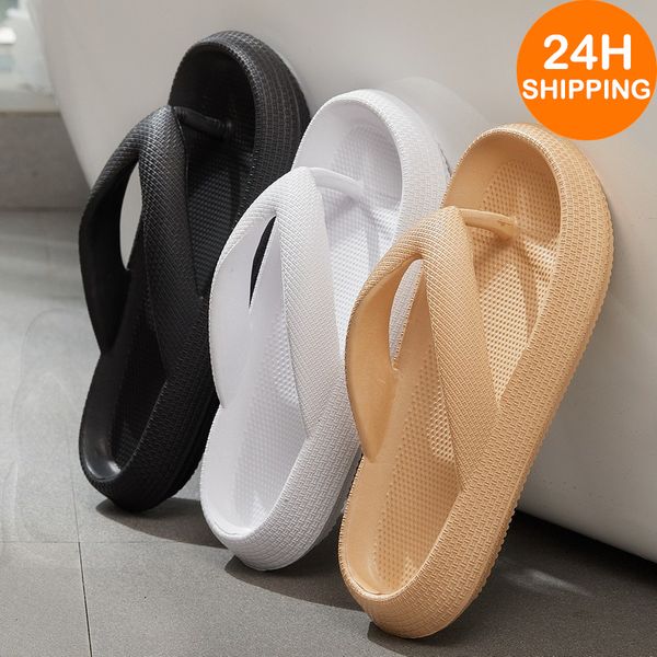 slippers flip flops wholesale summer casual thong outdoor beach sandals eva flat platform comfy shoes women couple thick soled 230220, Black
slippers flip flops wholesale summer casual thong outdoor beach sandals eva flat platform comfy shoes women couple thick soled 230220, Black