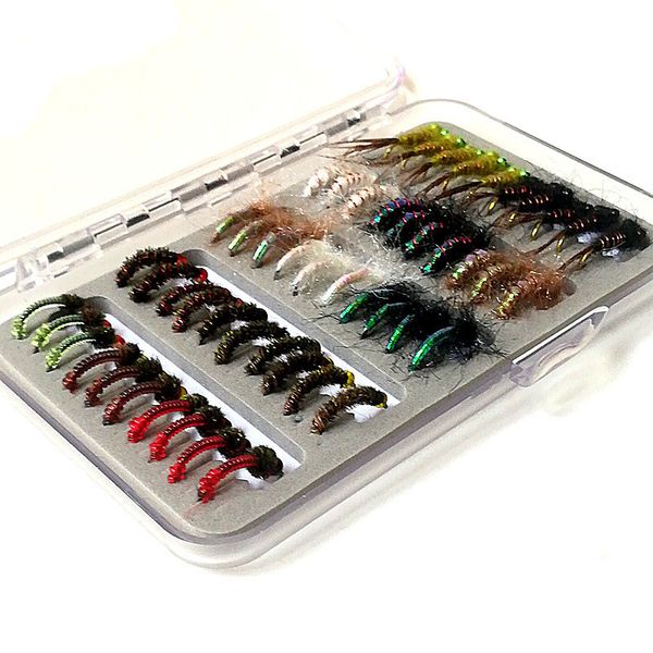 fishing hooks kkwezva 50pcs nymph lure fly insects different style salmon flies trout single fly lures tackle 230220
fishing hooks kkwezva 50pcs nymph lure fly insects different style salmon flies trout single fly lures tackle 230220